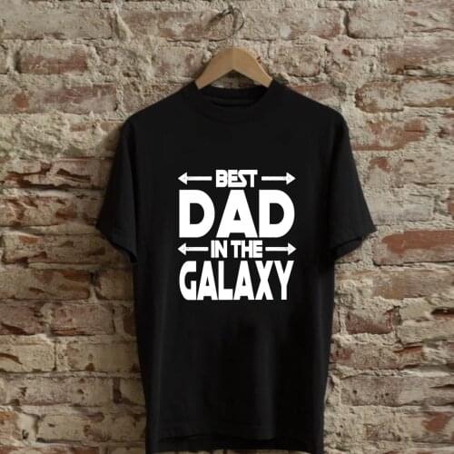 Best Dad In The Galaxy Shirt BEST DAD T-SHIRT Coo Papa Tees Fathers Day Shirts Best Dad Ever Gift