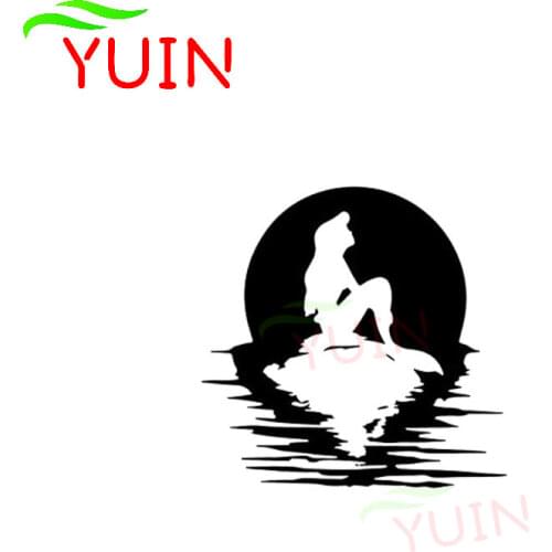 Homesick Lonely Mermaid Girl Car Sticker Fantastic Popular Fashion Style Decal PVC Body Decoration Sunscreen Waterpyoof Decals