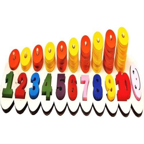 Toy Logarithm Abacus Number Matching Jigsaw