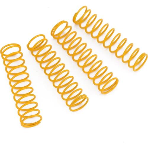 Metal Yellow 60*15mm Shock Absorber Spring for 1/10 RC Rock Crawler Traxxas TRX4 Axial SCX10 90046 D90 Upgrade Part