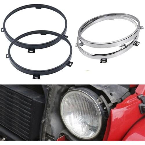 Metal Ring For Jeep Wrangler 7 Inch Round Headlight Bracket Black Ring For 2007-2021 Jeep JK & Wrangler Unlimited