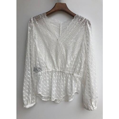 Ажурные блузки Mowiiek China At AliExpress