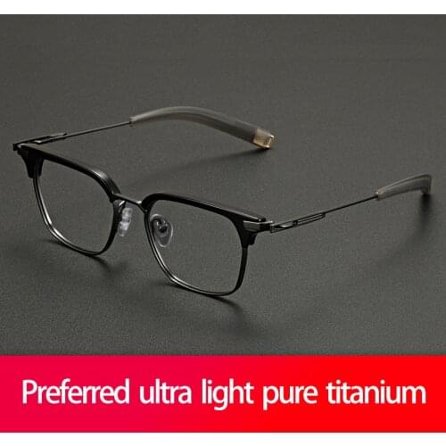 2021New Men Womans Glasses Top Quality Optical Frame Male Acetate Brand Prescription Eyewear
