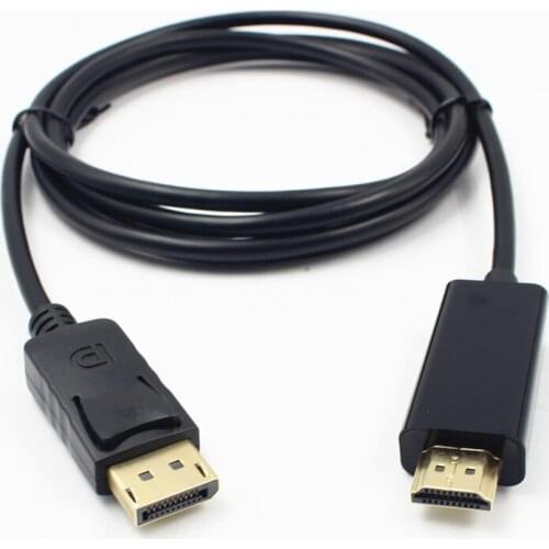 DP To HDMI-compatible 1.8M 3M Adapter Cable Displayport Revolution HDMI-compatible Male DP To HDMI-compatible HD