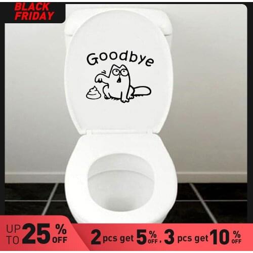 Custom WC Wall Stickers Decorative Sticker Home Decor For Bathroom Rooms Vinyl Self Adhesive Wallpaper