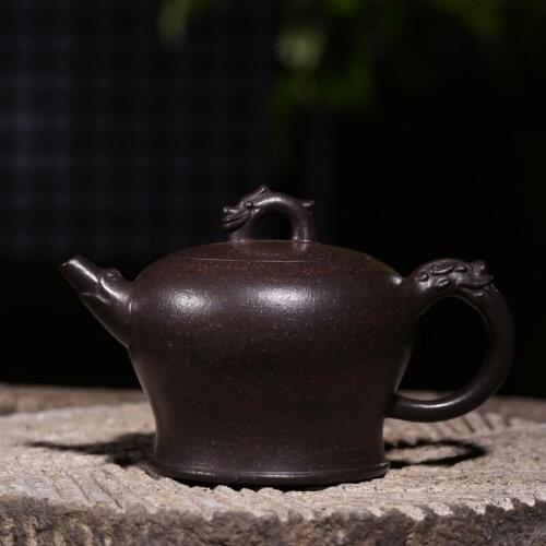 Hand-made violet arenaceous gift teapot d. dragons are recommended the technologist full collection certificate
