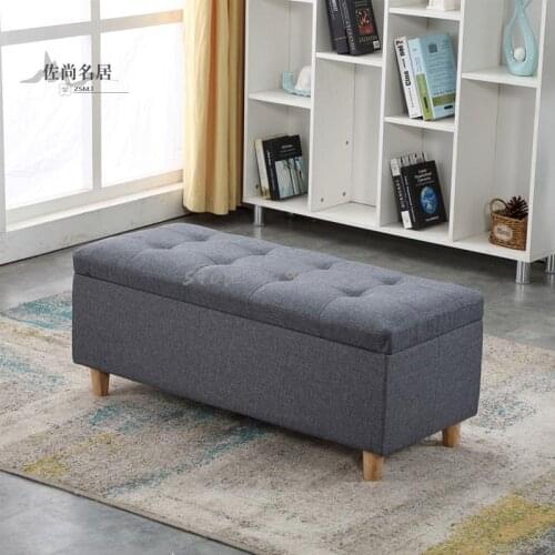 Shoe changing stool clothing store fabric sofa stool simple bed end storage stool storage stool home entrance rest stool bench