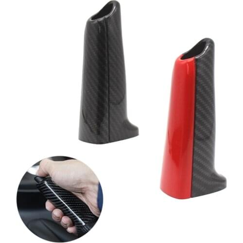 Car Carbon Fiber Texture Hand Brake Cover Sticker Trim For BMW BMW 3 Series E90 2005 2006 2007 2008 2009 2010 2011 2012