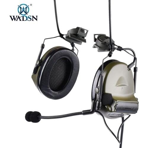 WADSN Comtac II Tactical Headset Military Hearing Protection Headsets Headphones for shooting ipsc Electronic hearing protection