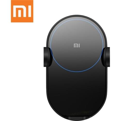 Xiaomi Mijia 20W/10W Max Qi Wireless Car Charger WCJ02ZM Auto Pinch Intelligent Infrared Sensor Fast Charging Car Phone Holder