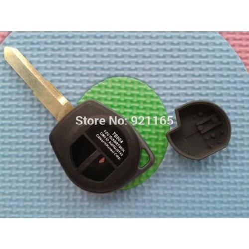 1Pcs Of New Replacement Key Case For Suzuki Swift 2 Button Remote Fob Shell Blade And Rubber Pad Car Accessories Auto Part Cheap