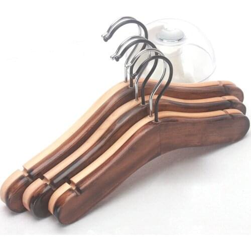 10pcs/lot Creative Baby Mini Wood Hanger Vintage Children Wooden Hangers For Clothes Rack