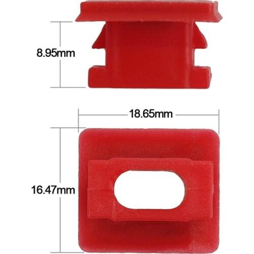 20pc Car Dashboard fixing buckle for BMW E46 E65 E66 E83N Insert Grommets Interior panel Auto Fastener Car Interior Accessories