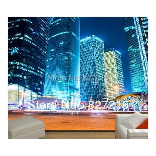3D-0551/New Fashion Wall Decoration Material/PVC Material /Stretch Film/Beautiful Night Scene/Function as Wall Paper/Sustainable