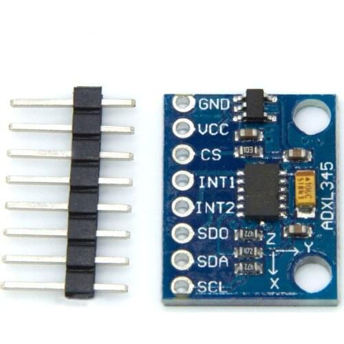 5PCS/LOT GY-291 ADXL345 digital three-axis acceleration of gravity tilt module IIC / SPI transmission