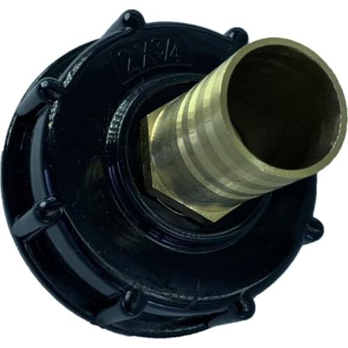 IBC Tank Adapter Water Hose Male Adapter 25.5mm Durable Garden Tap Ball Valve