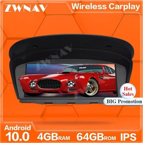 Android 10.0 screen Car Multimedia Player For BMW 5seris E60 E61 M5 6 seris E63 E64 M6 3 Seris E90 E91 E92 E93 M3 gps head unit