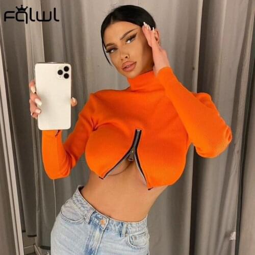 Женские футболки с длинным рукавом FQLWL China At AliExpress