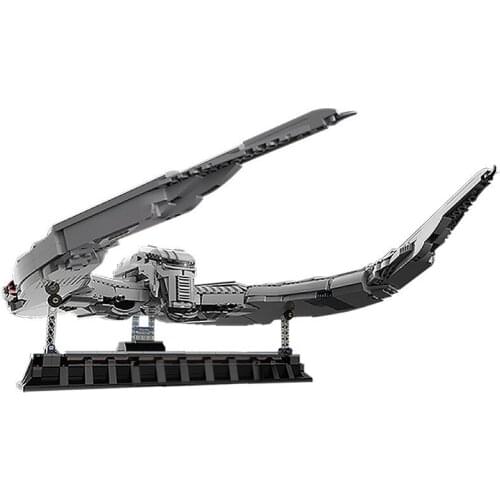 MOC Battllyesta UCS Spaceship Spaceship Building Block Model for Tress War Cylon Raider Toys Bricks Set Creative Gift Child Toy