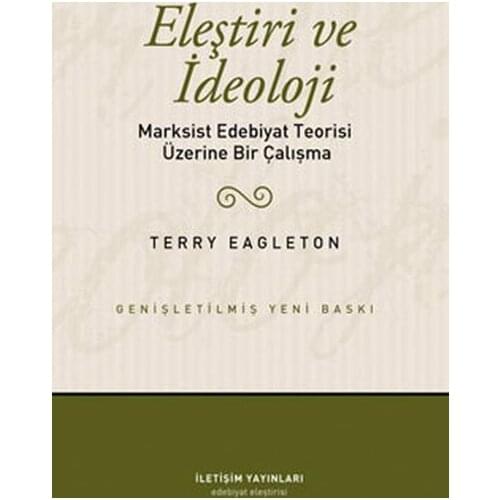 Criticism, and Ideology Terry Eagleton Contact Yayıncılık Policy Series