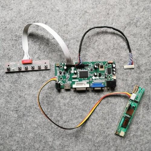 M.NT68676 1CCFL VGA+DVI 1024*768 Fit IAXG01/IAXG02/ITXG00 matrix 20-Pin LVDS DIY kit LCD screen controller drive board card