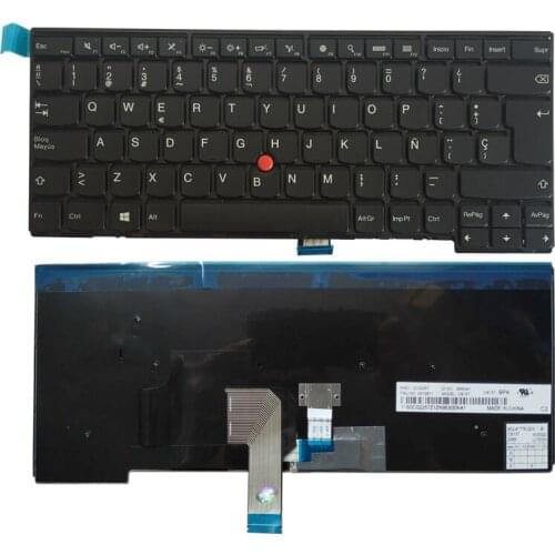 NEW SP laptop keyboard FOR LENOVO THINKPAD T440 T440S T431S T440P T450 T450S Spanish 04Y2736