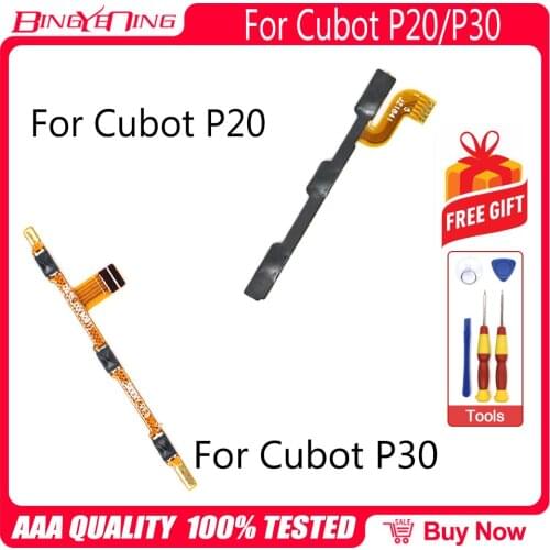 New Original Power Volume Button Cable Smartphone Repair Parts Phone Accessory For Cubot P20 Cellphone
