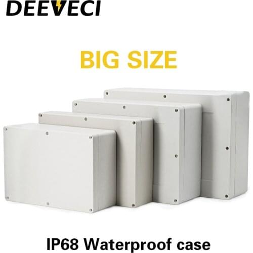 BIG size Outdoor Waterproof Enclosure Plastic Box Electronic Project Instrument Case Electrical Project Box Junction Box Housing