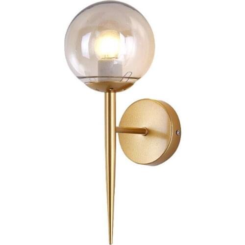 Bedside Wall Lights Fixture Decoration Wall Lamp Sconce Use Living Room Bedroom Corridor E27 Screw Mouth Without Light Bulb