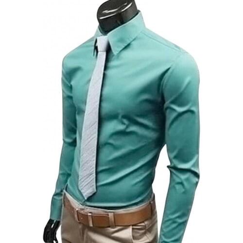 Plus Size 5XL Men Shirts Long Sleeve Slim Brand Man Shirts Designer High Quality Solid Male Clothing Fit Business Shirts 2021