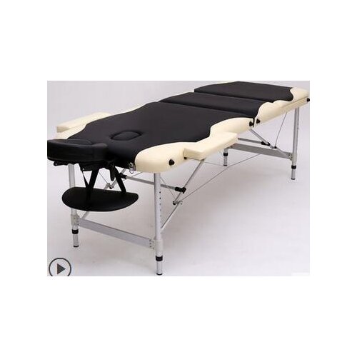 Aluminum alloy foot folding massage bed massage portable household physiotherapy bed needle moxibustion tattoo beauty bed