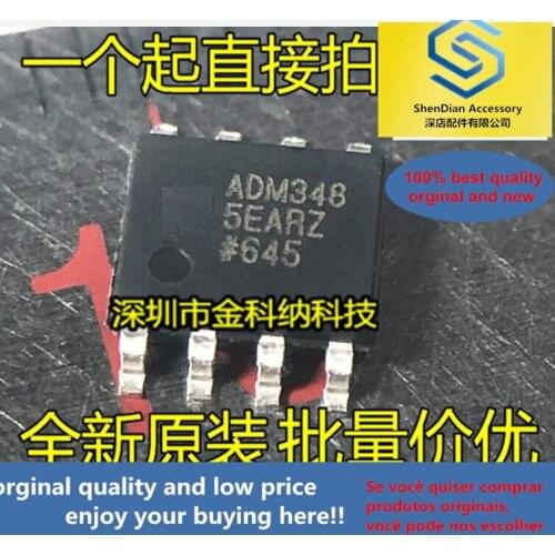 10pcs only orginal new ADM3485EARZ ADM3485 SMD SOP-8 pin level conversion chip