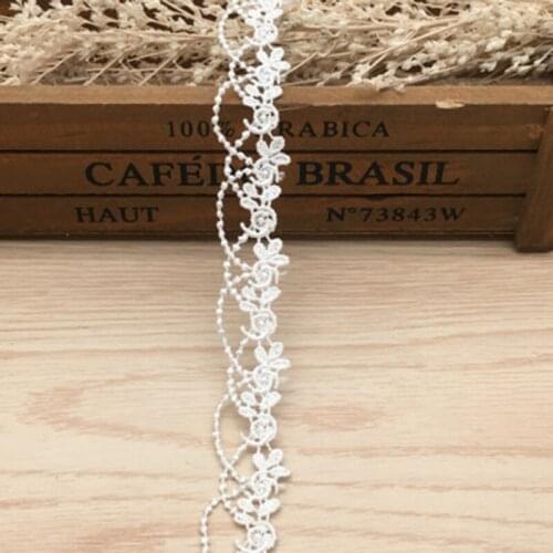 15yards/lot 20mm Polyester embroidery lace water-soluble lace lolita DIY clothing accessories