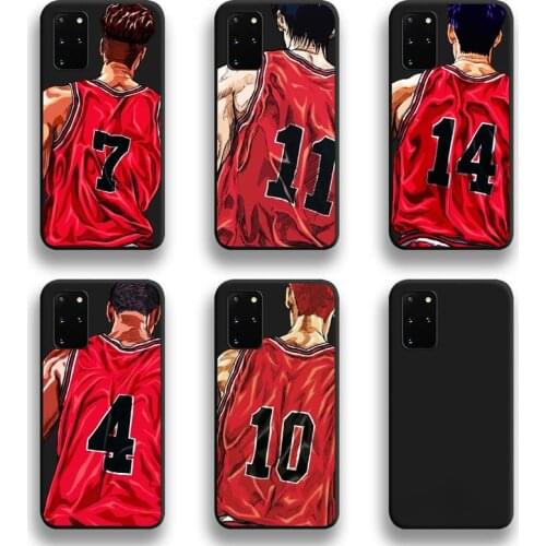 Anime Slam Dunk Phone Cases For Samsung Galaxy S21 Plus Ultra S20 FE M11 S8 S9 plus S10 5G lite 2020
