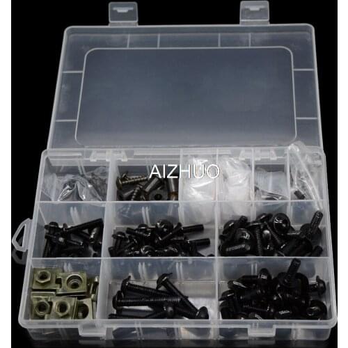 Motorcycle Windshield Fairing Bolts Scooter Nuts Bolts Clips Screw For YAMAHA XMAX300 WR125X/R YBR125 YBR 125 2005-2014 2006 07