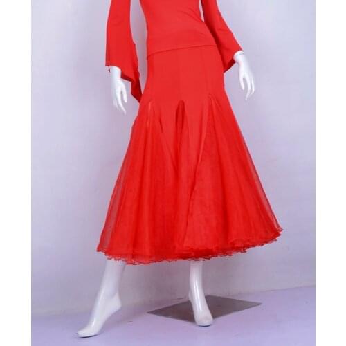 Exotic dance ballroom dance modern dance double layer of gauze filled with modern S14016