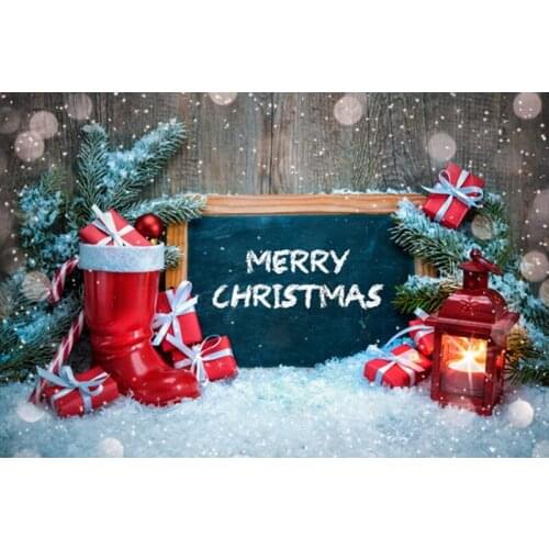 FOTOKEEN Wood Wall fantasy Background Christmas gifts Decorations Baby Child Portrait Photo Backdrops vinyl D9669