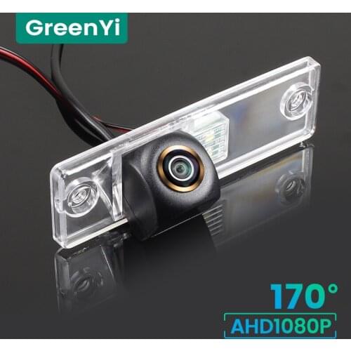 GreenYi 1080P HD 170° Car Rear View Camera For Toyota Fortuner SW4 Innova 2005-2016 Reverse Reversing 4 pin Vehicle Parking AHD