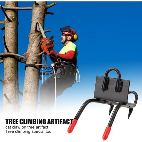 Tree Climbing Tool Spur Multi-function Pole Climbing Spikes Anti-slip Shoes with Straps Outdoor Adventure Climbing Accessories