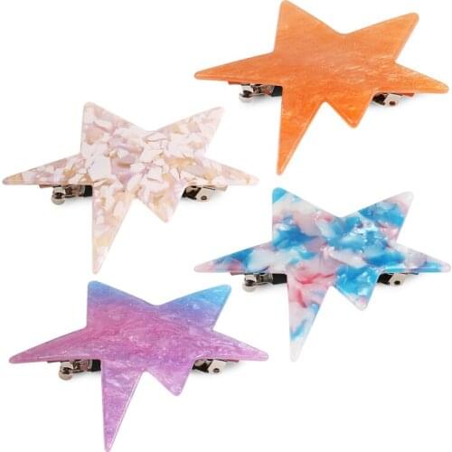 3pcs New Stars Hair Jewelry Ornament - Bohemia Hair Barrette Clip for Women Lady Luxury Hair Accessory Tiara Office Career