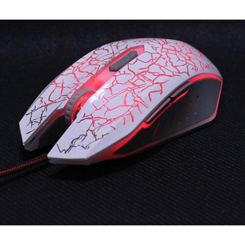 ZUOYA MMR1 Wired Mouse Luminous DPI Adjustable 6 Buttons Programmable USB Optical Gaming Mice for Computer Wired Mouse Mouse New