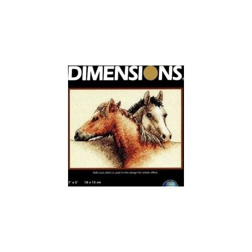 FF Bonnie Rabbit - Birthday cross stitch kit Animal cotton thread Love lock canvas stitching embroidery DIM 65030