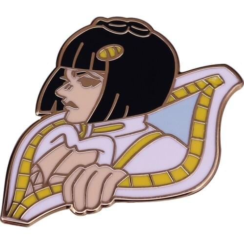 Bizarre Adventure Golden Wind Bruno Bucciarati Sticky Fingers enamel pin Show off your support for the friendliest mobster