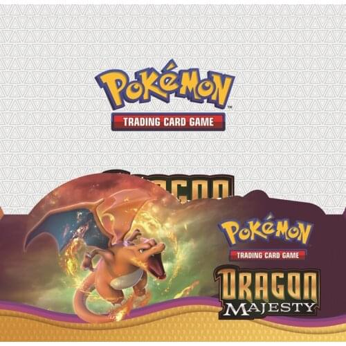 New 324Pcs Pokemon PTCG Cards Sun & Moon Dragon Majesty Pokemon Booster Box Collectible Tradiner Card Game Toy for Children