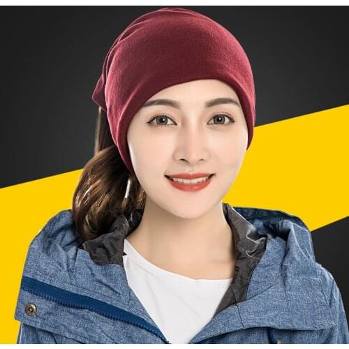 Autumn and Winter COUPLES Warm Windproof Hat Freezing Cold British-Style Scarf Set of Head Cap Plus Velvet Thick Empty Top