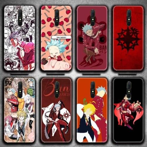 Seven Deadly Sin Ban Anime Phone Case For Oppo A5 A9 2020 Reno2 z Renoace 3pro A73S A71 F11