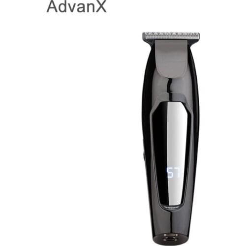 AdvanX Professional Hair Trimmers Rechargeable Electric Hair Clipper Mens Cordless Haircut Adjustable Ceramic Blade