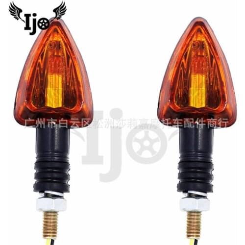 Intermitente moto led for honda dio yamaha ybr 125 nmax suzuki intruder bobber stop signal motorcycle turn signals light chopper