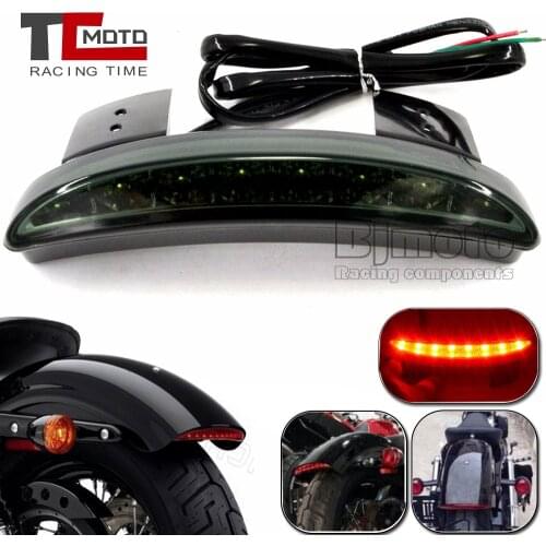 Motorcycle Tail Light Lamps Turn signal Left right Rear Fender Edge Brake Taillight For Harley Touring Sportster XL 883 1200