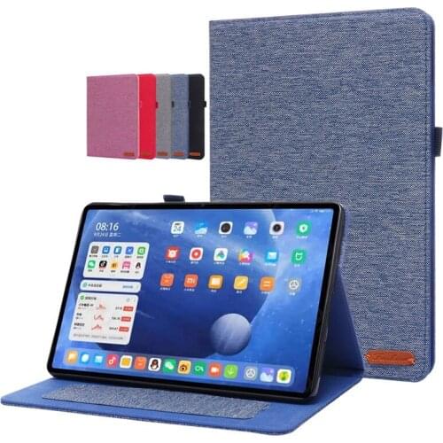 For Tablet Xiaomi Mi Pad 5 Pro 11 inch 2021 MiPad5 MiPad 5 Pro Global Case Cowboy Flip Stand TPU Cover for Xiaomi Tablet 5 Pro